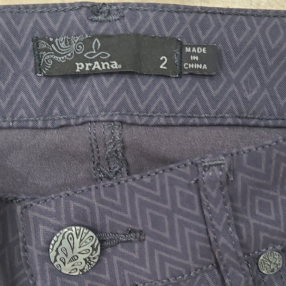 Prana Women's Dark Gray Skinny Cargo Pants